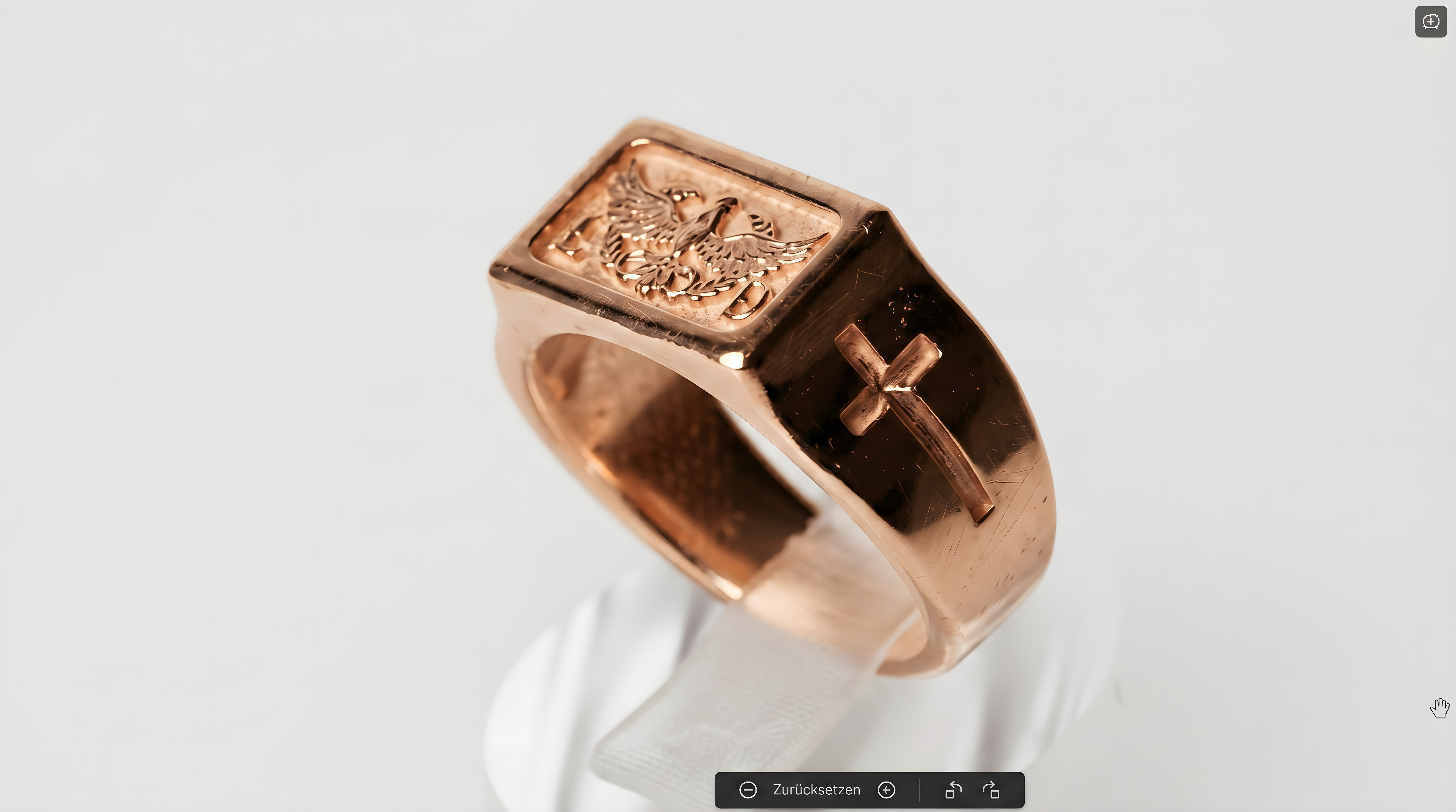 Energy Lightning Browngold Ringbild